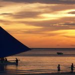 Boracay - Philippines - Asia travel - sunset - beach