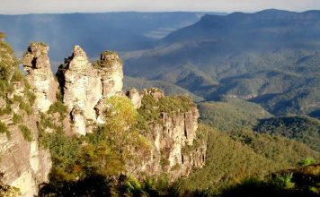 Echo Point. Three Sisters. Blue Mountains - Australia travel - NSW
