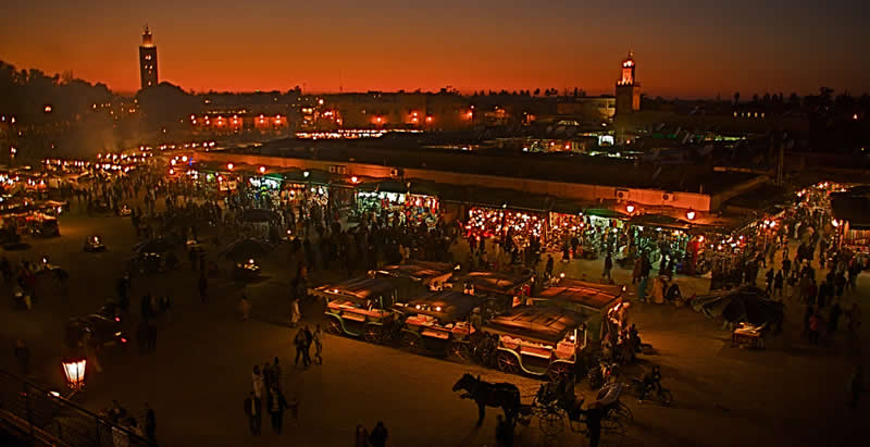 Marrakech - Morocco - Djemaa El-Fna