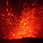 Mount Yasur Volcano Eruption, Vanuatu