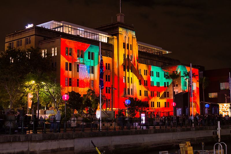 Museum of Contemporary Art Australia (Vivid Sydney 2012) - Travel Australia - Event - Vivid Sydney Festival