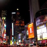 New York - Time Square at night