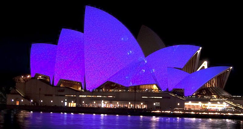 Opera House Vivid Sydney 2010 - Travel Australia - Event - Vivid Sydney Festival