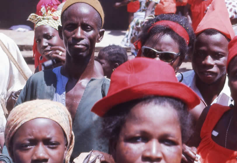 People of Sierra Leone West Africa