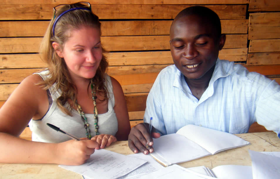 Teaching abroad: Study abroad student in Rwanda