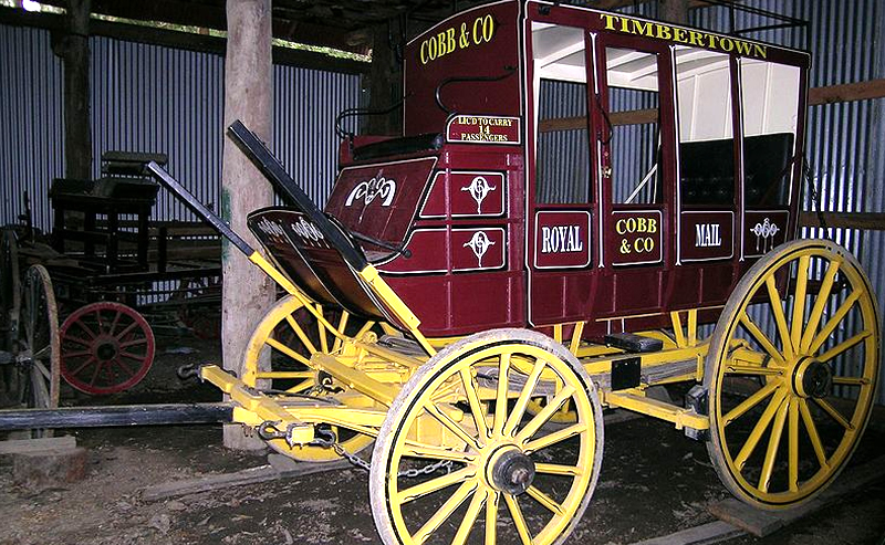 Toowoomba - Cobb & Co coach - Cobb & Co Museum  - Travel Australia - Queensland 