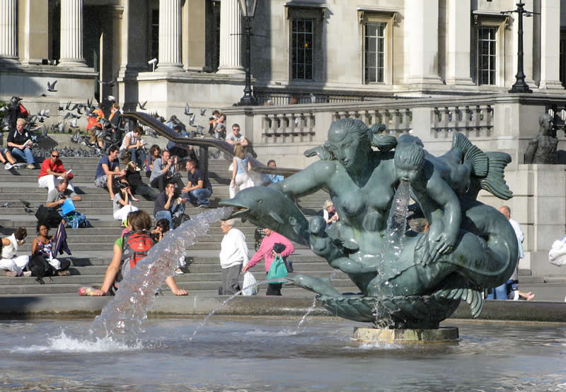 Trafalgar Square, London, UK