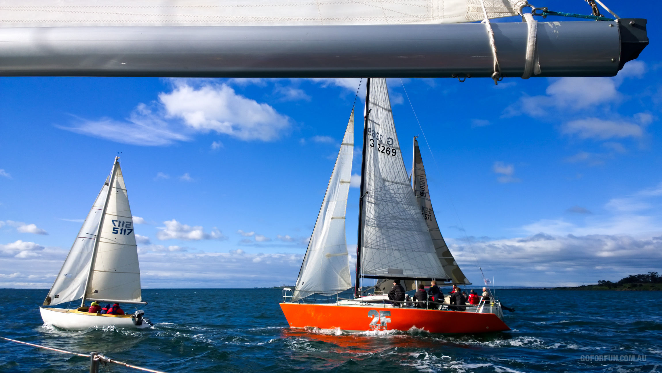 Sailboat Racing At Royal Geelong Yacht Club. Winter Race 3. We Won! Go For Fun Travel