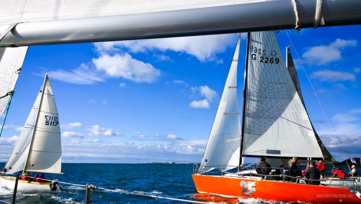 Royal Geelong Yacht Club - sailing - sailboat racing - Davidsons 2016 Winter Series - Race 3