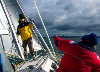 Royal Geelong Yacht Club - sailing - sailboat racing - Davidsons 2016 Winter Series - Race 3