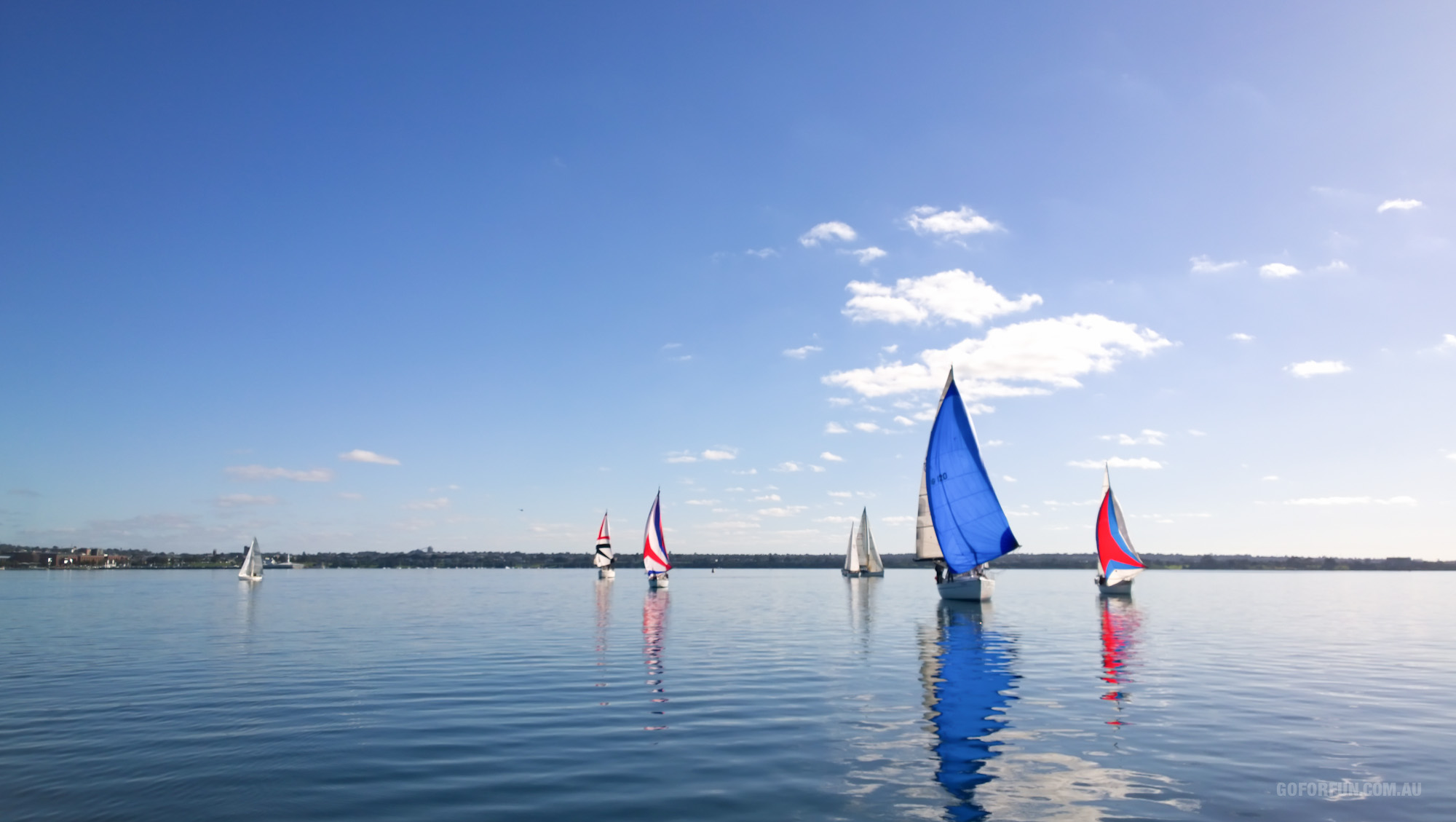 Sailboat Racing at Royal Geelong Yacht Club - Sailing Yacht Photography - Davidsons 2016 Winter Series - Race 4