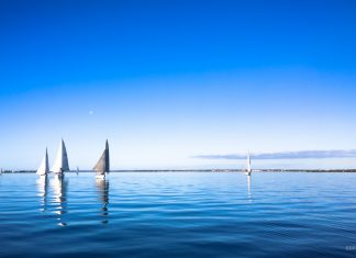Sailboat Racing at Royal Geelong Yacht Club - Sailing Yacht Photography - Davidsons 2016 Winter Series - Race 4