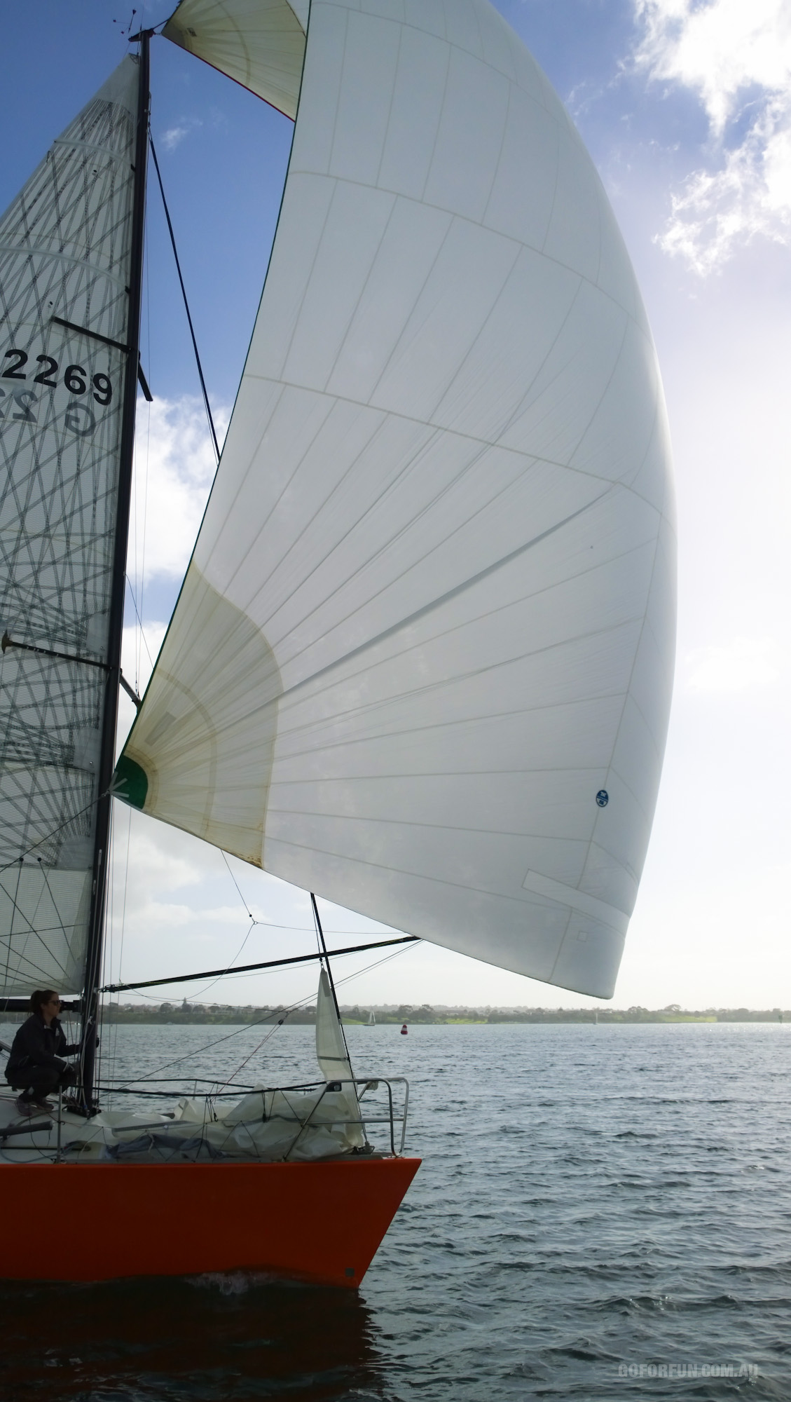 Sailboat Racing at Royal Geelong Yacht Club - Sailing Yacht Photography - Davidsons 2016 Winter Series - Race 5