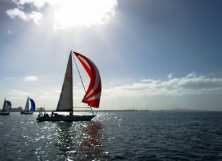 Sailboat Racing at Royal Geelong Yacht Club - Sailing Yacht Photography - Davidsons 2016 Winter Series - Race 5