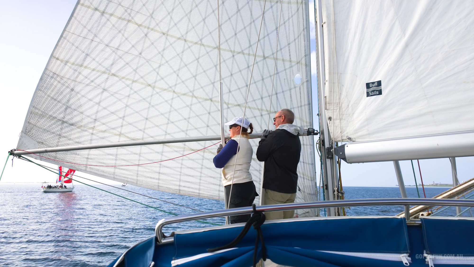 Sailboat Racing at Royal Geelong Yacht Club - Sailing Yacht Photography - Davidsons 2016 Winter Series - Race 5