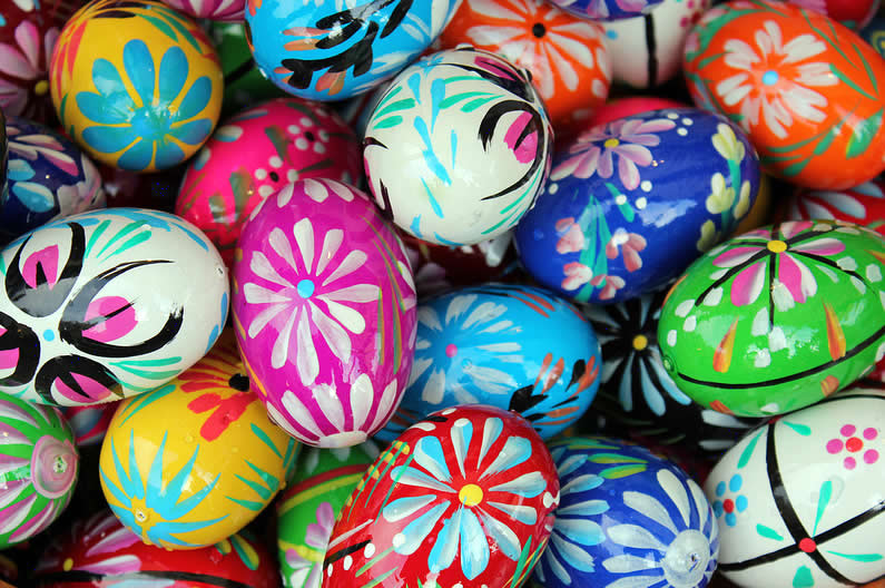 Easter celebration around the world - Easter eggs