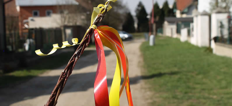Easter celebration around the world - Easter ribbon