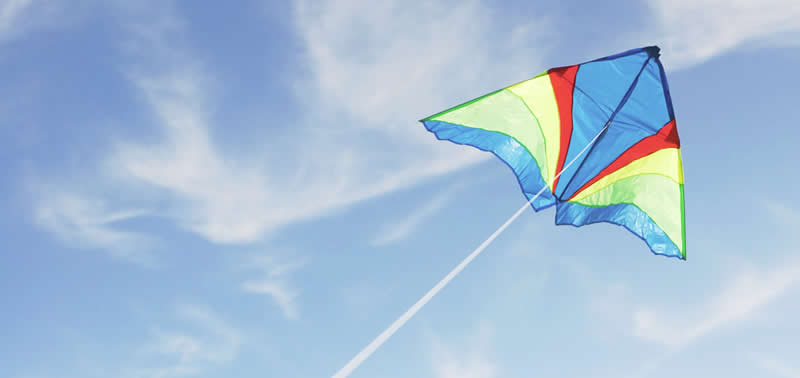 Easter celebration around the world - Kite in sky