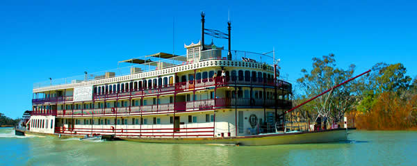 Murray river on the Murray Princess