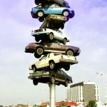 Parking Scuplture Chicago, USA - Travel the World - Parking a Car