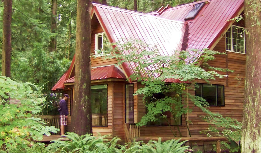 Retreat  - cabin in woods