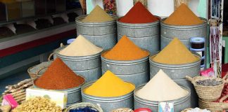 Marrakech - Morocco - spices - market - the souks