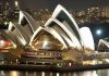 Sydney Opera House at night from Harbour Bridge - Australia travel
