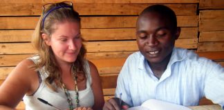 Teaching abroad: Study abroad student in Rwanda