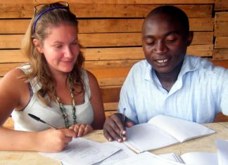 Teaching abroad: Study abroad student in Rwanda