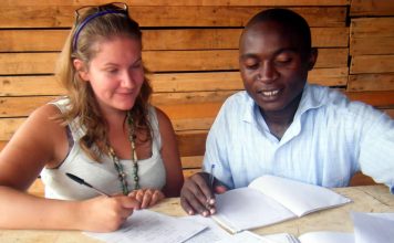 Teaching abroad: Study abroad student in Rwanda