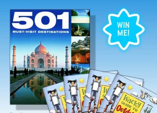 Giveaway - Travel book and fun activities books